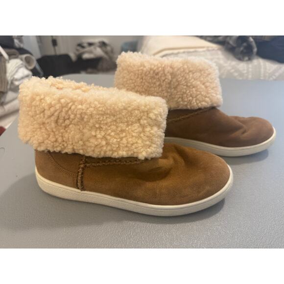 UGG Women's Lynus Sneaker Boot Warm Chestnut-Size 8 - Picture 6 of 7